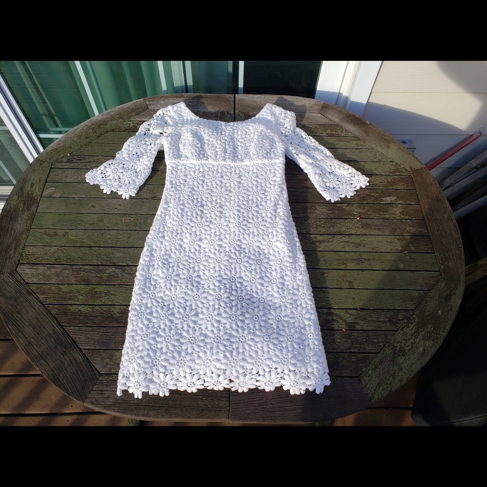 Lily Pulitzer Barely Worn White Dress